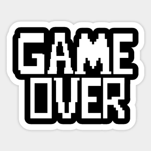 Game Over Sticker